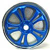Desfiador de Fumo Spinner Wheel Azul